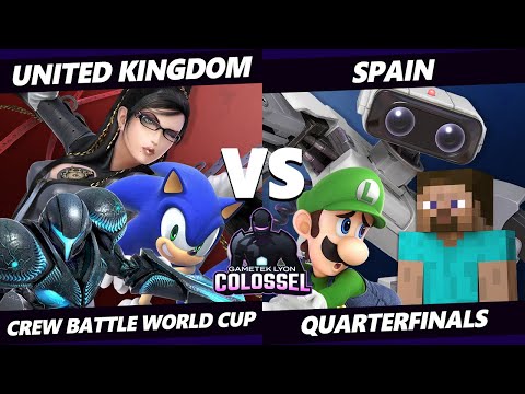 Colossel 2022 Crew Battle World Cup - United Kingdom Vs. Spain - SSBU Smash Ultimate