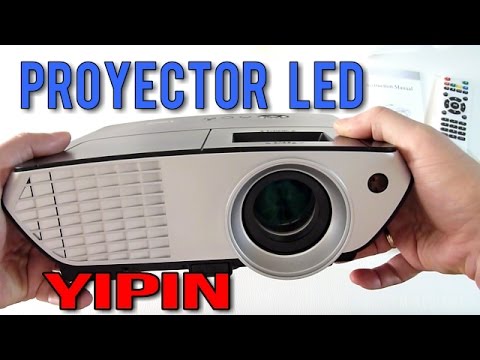 YIPIN - Proyector Home Cinema 1080p LED 2000 Lumenes | UnBoxing + Review