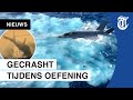 Uitgelekte beelden: gevechtsvliegtuig VS crasht