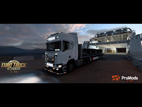 ETS2 1.42 I Truckers Vlog- Ep #24 I Scania R650  I Riga (LV) - Gävle (S) I PM 2.57