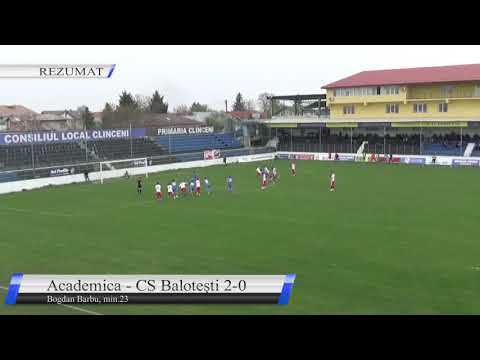 Academica Clinceni - CS Balotești 4-0