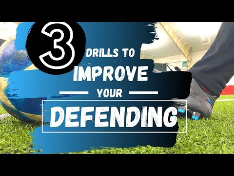 3 Drills To Improve Your Defending Soccer/Football | Defend Like A Pro