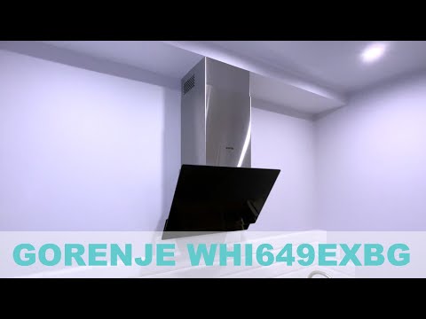 Prie sienos montuojamas garų surinktuvas GORENJE WHI649EXBG video