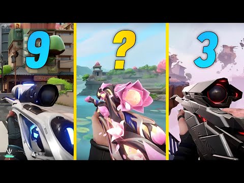 TOP 10 OPERATOR SKINS 2024 | BEST OPERATOR SKINS IN VALORANT