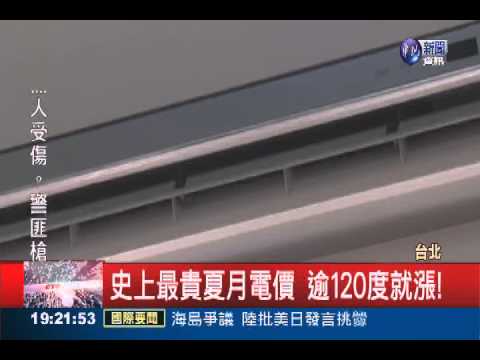 "夏月"漲電! 平均每戶多付135元