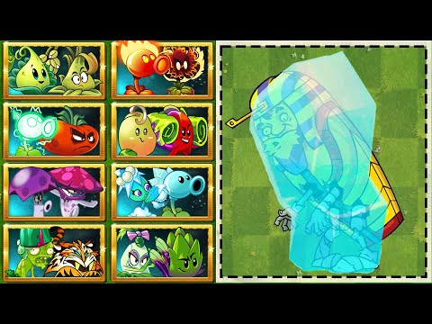 PvZ 2 Random Team Plant vs Team 5 Frozen Zombie - Which Team Plant Will Win?