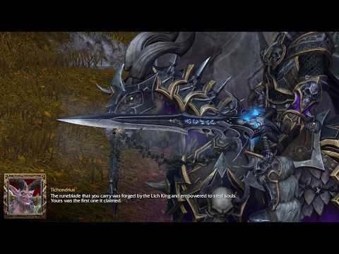 Warcraft 3 Reforged - Arthas meeting Tichondrius - Cutscene