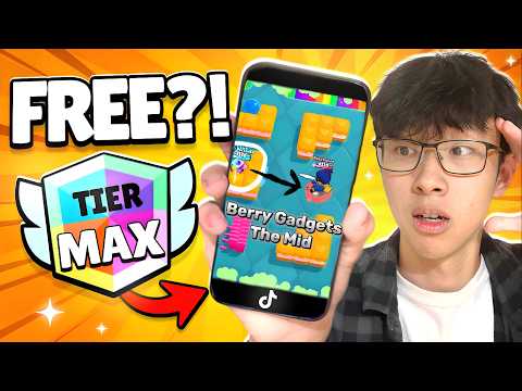 I Tried VIRAL TIKTOK "FREE TIER MAX" STRATEGIES in Brawl Stars (PART 2)