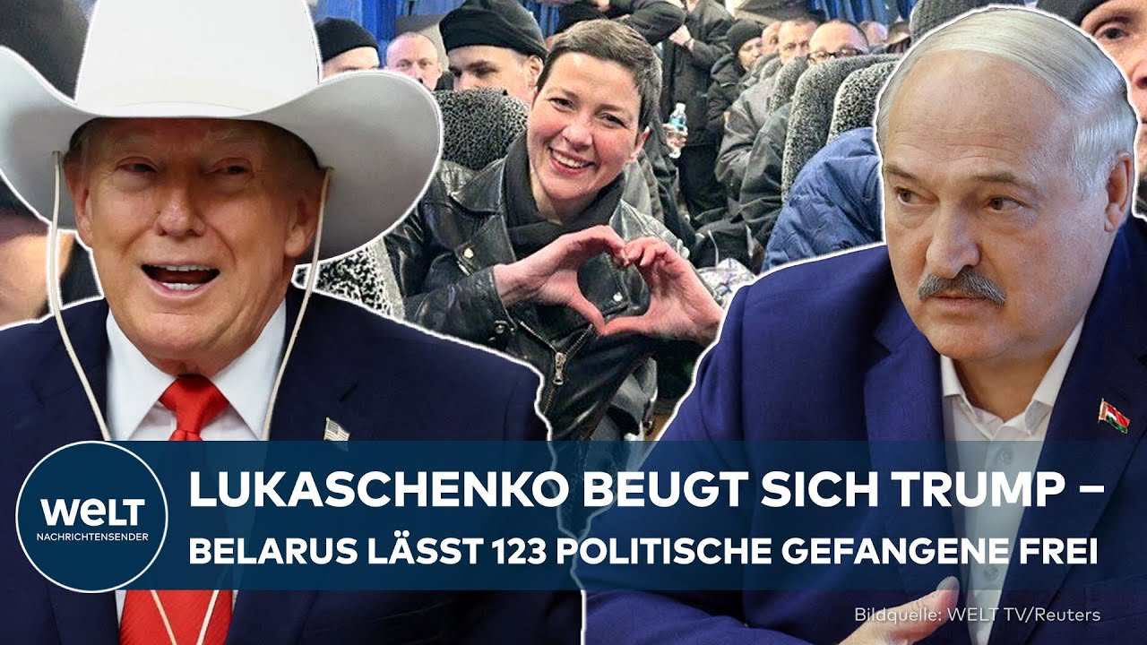 AUF DRUCK VON TRUMP: Große Überraschung ‒ Belarus Diktator Lukaschenko öffnet seine Folter-Kerker