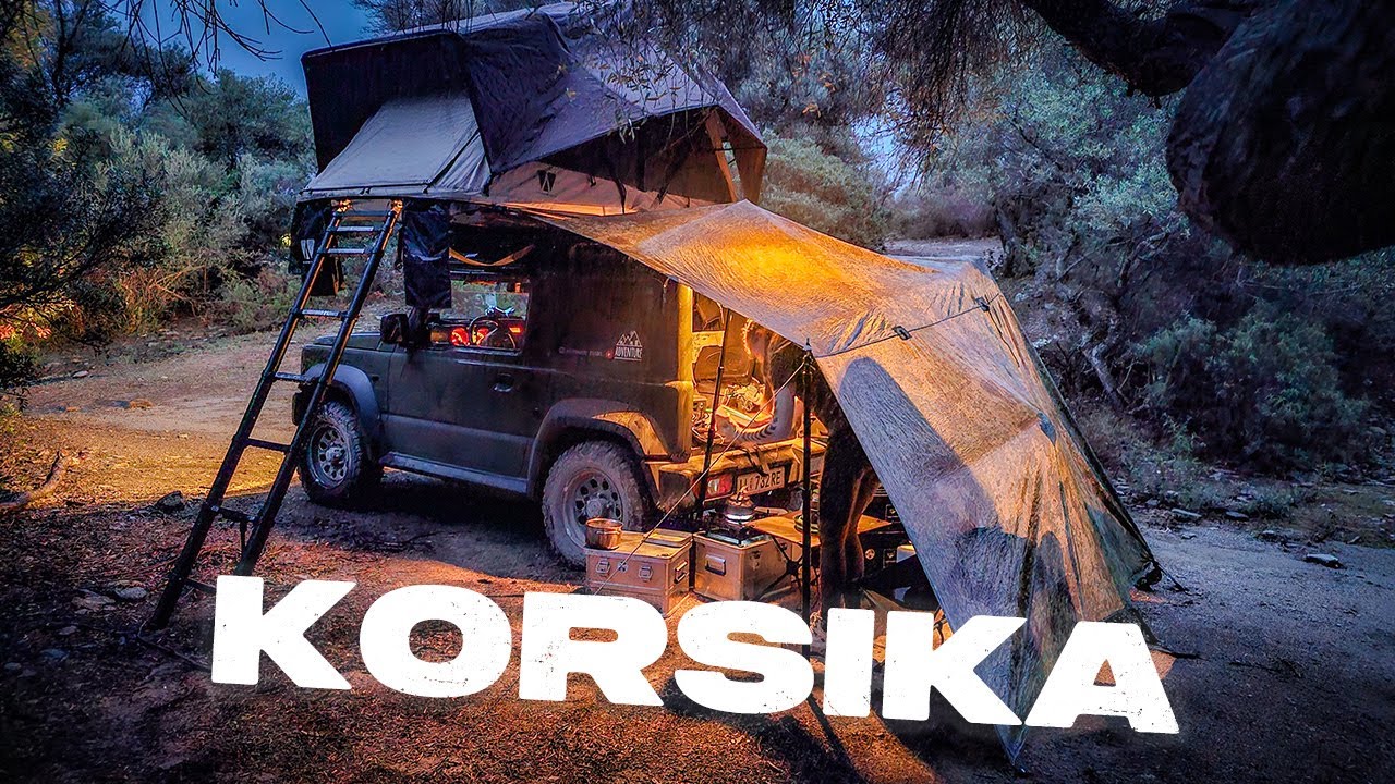 Korsika Abenteuer Overlanding Vlog mit Suzuki Jimny || TEIL 1