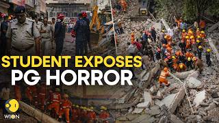 Delhi Building Collapse: Delhi Students Speak Out - 'We Live In Washroom-Sized Rooms' | WION