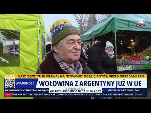 Argentyńska wołowina zalewa Polskę. Rolnicy się boją!