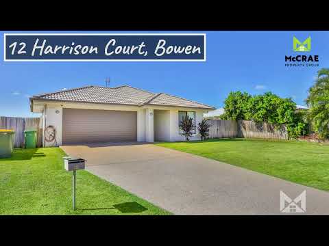 12 Harrison Court, Bowen, QLD 4805, 4 Bedrooms, 2 Bathrooms, House