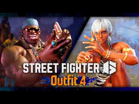 Street Fighter 6 - Outfit 4 Showcase Trailer feat. Dee Jay, Elena