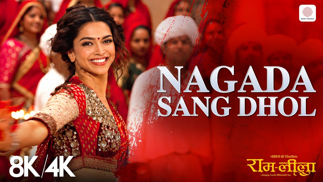 Nagada Sang Dhol - 8K/4K Music Video | Deepika & Ranveer | Shreya Ghoshal, Osman Mir | Ram-Leela
