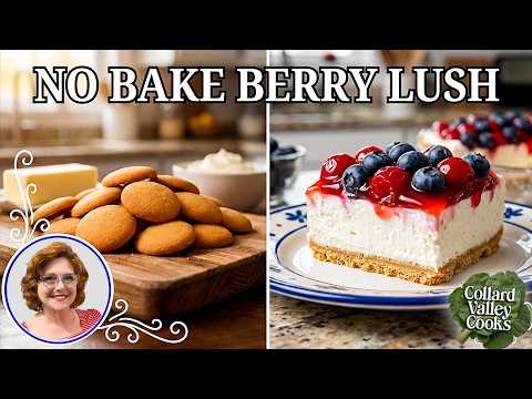 Vanilla Wafter Crust Berry Lush - Easy Southern Cooking