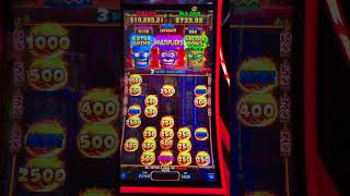 Triple Pop on Tiki Inferno Pays a BIG Jackpot! #slots #casino #jackpot