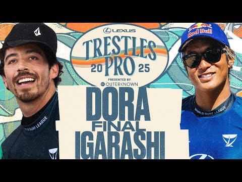 Yago Dora vs Kanoa Igarashi | Lexus Trestles Pro presented by Outerknown 2025 - Final