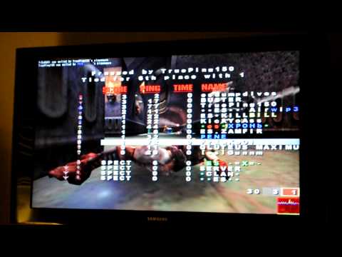 Quake 3 in 720p HD = 3 minutes of classic fun
