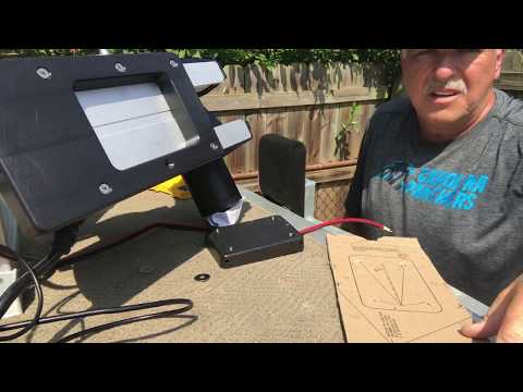 Installing Trolling Motor with Minn Kota quick release bracket.