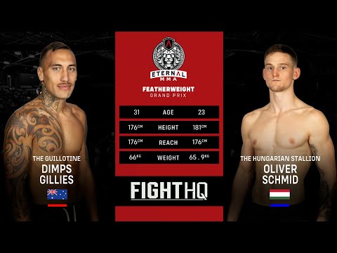 Eternal MMA 86: Dimps Gillies VS Oliver Schmid | FULL FIGHT
