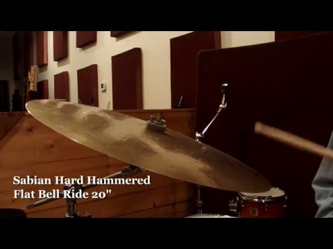 Sabian 20" HH Series Flat Bell Ride Cymbal Demo