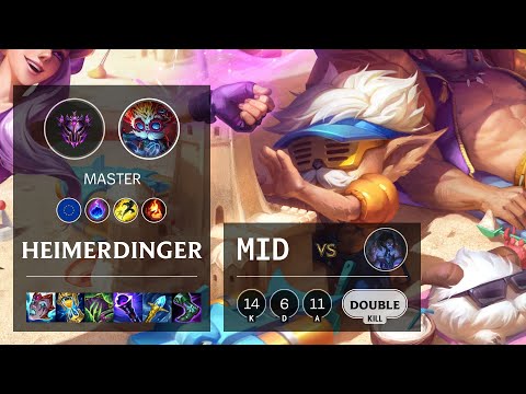 Heimerdinger Mid vs Sylas - EUW Master Patch 11.24b