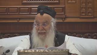 אורח חיים סימן עד הרב בניהו שמואלי שליט"א ד' תשרי התשפ"ה