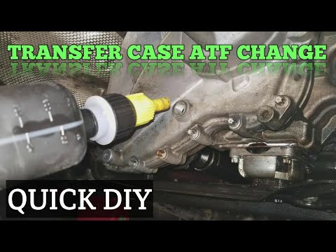 Mercedes Transfer Case Fluid Change