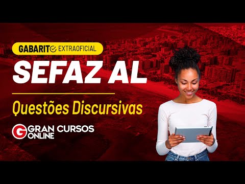 Unofficial SEFAZ AL Answer Key - Essay Questions!