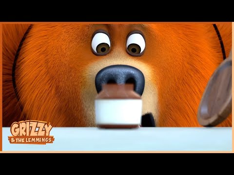 Porte-clé Cabine | Grizzy & les Lemmings (Extrait) | 🐻🐹 Dessin animé pour enfants