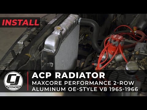 1965-1966 Mustang Install | ACP MaxCore Radiator