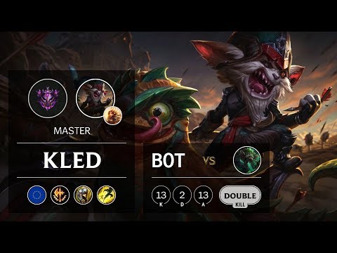 Kled Bot vs Twitch - EUW Master Patch 9.15