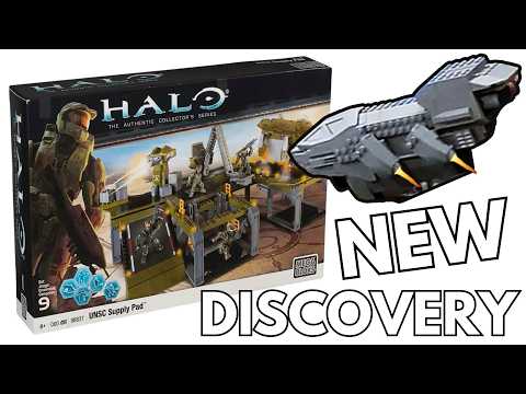 LOST UNSC Supply Pad DISCOVERED! Halo Mega Bloks Archive