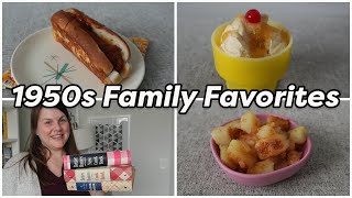 1950s FAMILY FAVORITES - Easy Dinner Ideas that surprised me!
