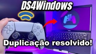 DS4Windows problema de duplicar controle resolvido!