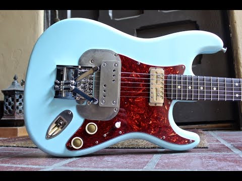 Waterslide Coodercaster w/Duesenberg MultiBender, Mojo Lap Steel & Gold Foil Pickups