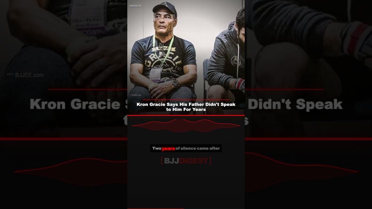 Kron Gracie: Dad Went Silent for Two Years #Shorts