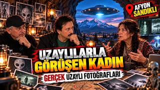 Uzaylılarla görüşen kadın. Gerçek uzaylı fotoğrafları. Afyon Sandıklı Dosyası.