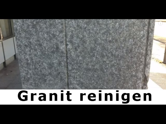 Vakuumstrahlen in Berlin – Granitfassade reinigen ohne Wasser