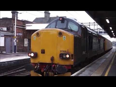 Class 37's at Laindon on 1Q05
