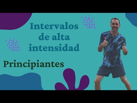 Intervalos de alta intensidad para principiantes para quemar grasa y bajar de peso rápido.