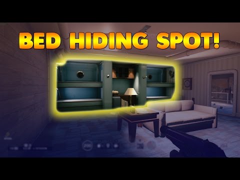 NEW Bed Hiding Spot on Yacht! / Rainbow Six Siege
