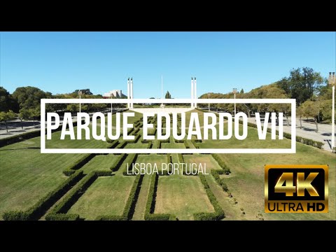 PARQUE EDUARDO VII LISBOA PORTUGAL UHD 4K DRONE PARROT ANAFI