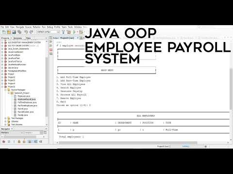 Simple Payroll Computation In Java Programming