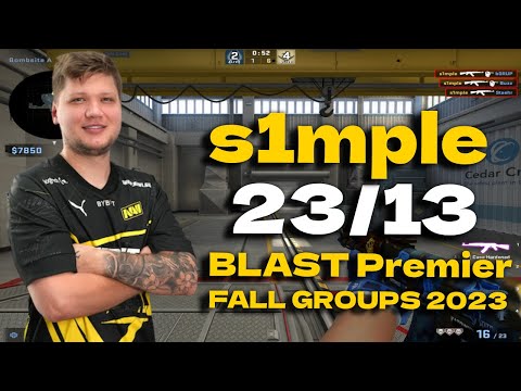 CSGO POV NAVI s1mple (23/13) vs Astralis (NUKE) @ BLAST Premier Fall Groups 2023