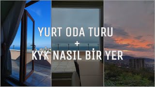 Yurt ve Oda Turu | KYK nasıl bir yer? | Münür Özkurt KYK | Trabzon #ky