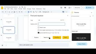 Download the video "Deleting the same text from multiple slides on Google Slides or PPT"