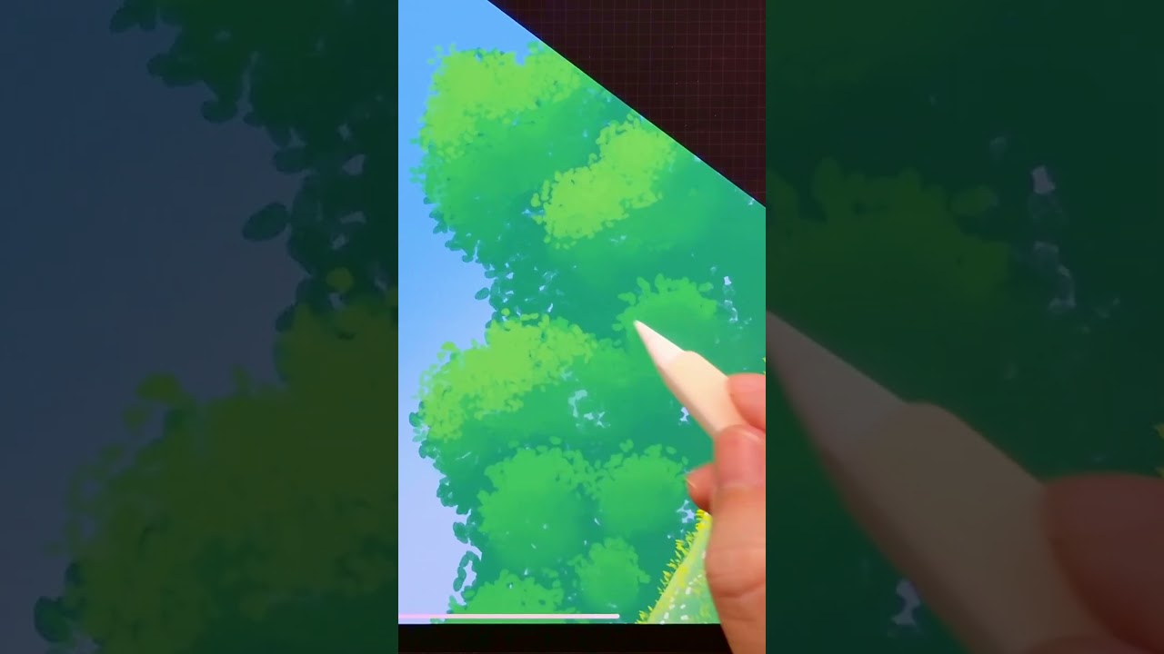 GHIBLI INSPIRED BRUSHES for most popular drawing Apps #art #brushes #procreate #infinitepainter