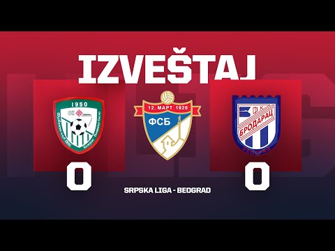 Izveštaj PKB - BRODARAC  Srpska Liga Beograd 12. Kolo